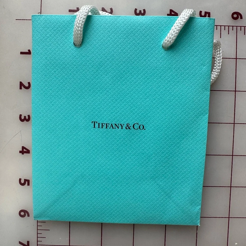 Textured Tiffany Gift Bag 6”x5”
